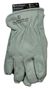 Guanti da lavoro in pelle Plainsman tempo freddo foderati in pile resistenti uomo XL - Foto 1 di 4