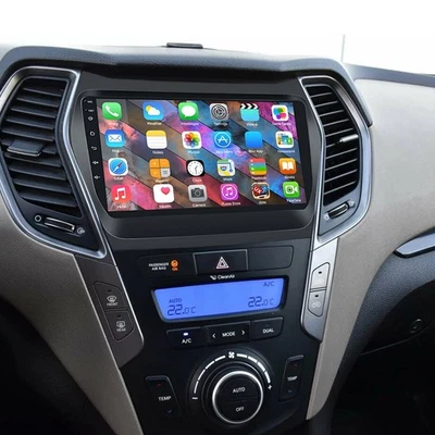 Radio Car Stereo Fits Hyundai IX45 Santa Fe 2013-2018  Fit for Carplay GPS -US Foto 1 de 4