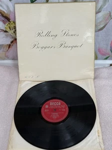 Rolling Stones - Beggars Banquet Red Decca Unboxed Mono 4A/2A Vinyl LP - Picture 1 of 3