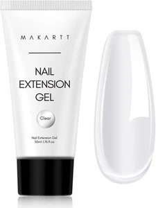 Makartt Poly Nail Gel, Extension Gel 50ML, 50 ml (Pack of 1), Clear  - Picture 1 of 8