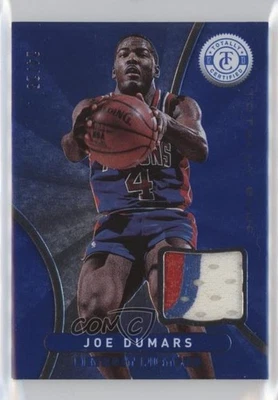 2012-13 Totally Certified Memorabilia Totally Blue Prime /25 Joe Dumars #92 HOF - Image 1 of 2