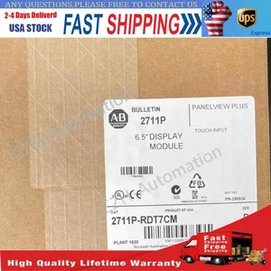 Allen Bradley 2711P-RDT7CM 6.5"Display Module 2711PRDT7CM US Free Tax - Picture 1 of 5