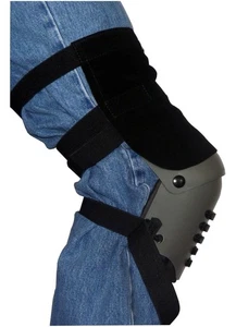 TSE Safety Knee Pad Apron, Welding and Grinding Spark Protection, Heat Black  - Picture 1 of 6