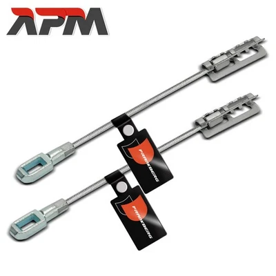 2x Cable Freno Estacionamiento Trasero Izquierda Derecha para Opel Vectra B, J96 - Imagen 1 de 4