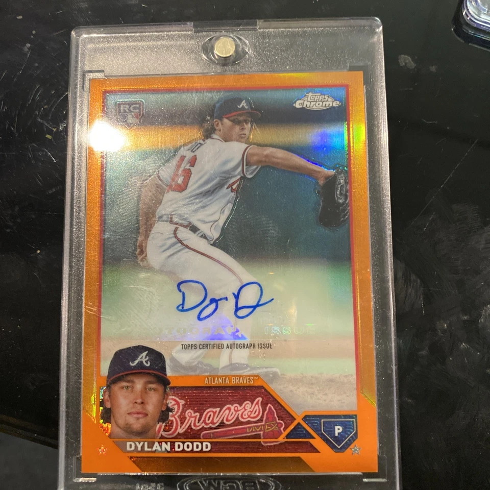 2023 Topps Now Dylan Dodd Orange/25 #ac-dd - Image 1 of 1