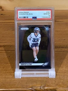 2024 Panini Prizm COOPER DEJEAN #321 Rookie RC - Eagles PSA 10 💎 GEM - Picture 1 of 2