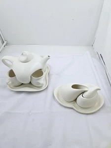  Saenger Captain Picard Tea Service w/ Creamer & Sugar Set - Picture 1 of 15