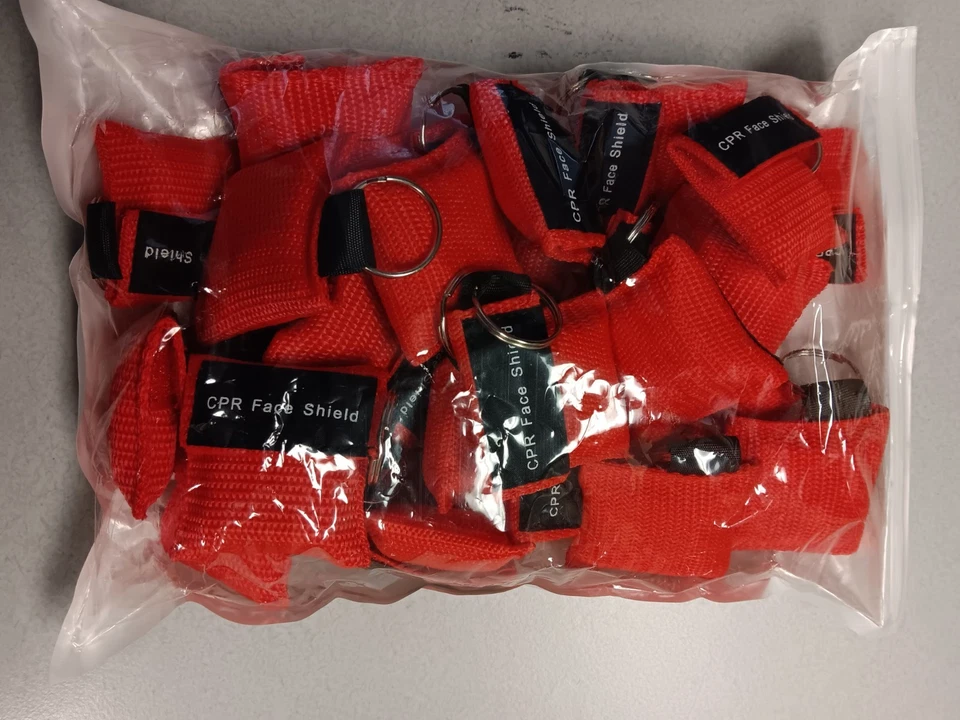 PRIMEROS AUXILIOS ORIGINALES - KIT CPR FACE SHIED - 25 piezas Foto 1 de 1