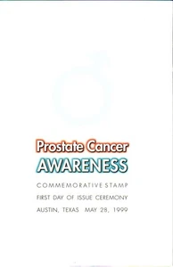 USPS PROGRAMA CEREMONIA 3315 cáncer de próstata L Armstrong - Imagen 1 de 2