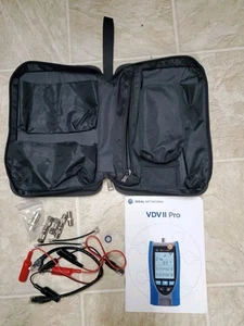 Cables Case Manual Adapters Parts For IDEAL NETWORKS VDV II PRO CABLE VERIFIER - Picture 1 of 15