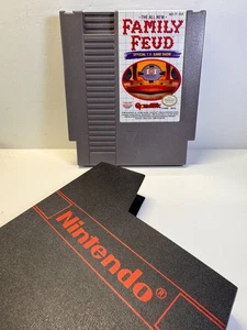 Family Feud (Nintendo NES, 1991) Authentic. Tested. GREAT LABELS - Picture 1 of 4