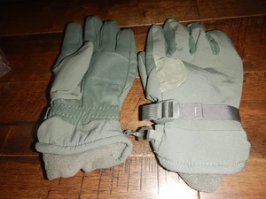 USGI * UNISEX INTERMEDIATE COLD WET WEATHER GLOVES FOLIAGE * MEDIUM WIDE * NWT - Picture 1 of 5