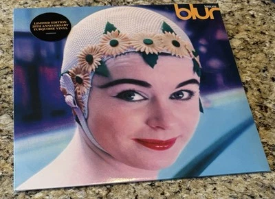 Blur - Leisure Vinyl 25th Anniversary Edition Turquoise Colored Vinyl NEW Foto 1 de 3