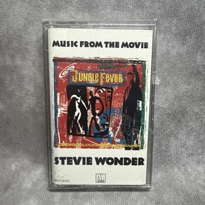 Stevie Wonder Jungle Fever Soundtrack 1991 Motown Cassette R&B Soul - Picture 1 of 5
