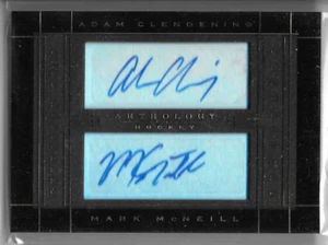 2015-16 Panini Anthology Dual Autographs #A2-7 Adam Clendening Mark McNeill 299 - Picture 1 of 2