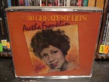 Aretha Franklin ~ 30 Greatest Hits ~ 2 CD Greatest Hits Box Set Atlantic 7816682