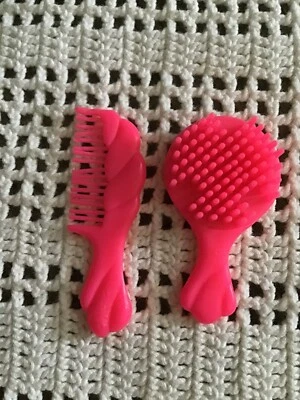 1995 Mattel Barbie Kelly Bedtime Fun #12489 Kelly Barbie Doll Hair Brush & Comb Foto 1 de 4