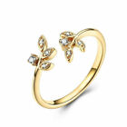 1.00 Ct Round Cut Created Diamond Eternity Wedding Ring 14K Yellow Gold Plated