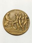 Vintage 1958 University Of Pennsylvania One Mile Relay Carnival Medal Bronze