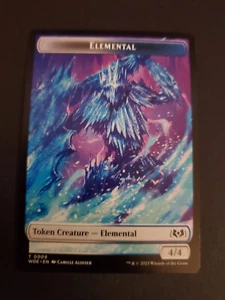 x1 Elemental WOE TOKEN MTG 9 TOKEN M/NM 1x - Picture 1 of 1
