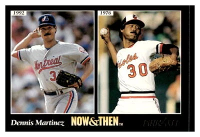 1993 Pinnacle  #291 Dennis Martinez - Montreal Expos / Baltimore Orioles - Image 1 of 2