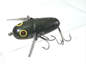 Vintage Heddon Crazy Crawler Minnow Bullfrog Color Antique Fishing Lure - Picture 1 of 6