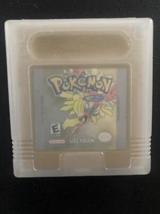 Pokemon GOLD Version W/ Booklet! Nintendo Game Boy Color Original Authentic - Picture 1 of 3