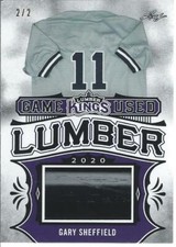 2020 Leaf Lumber Kings Baseball GARY SHEFFIELD Game Used Lumber 2/2 #GUL-22