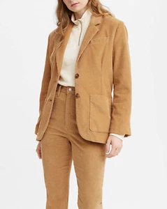 Levi's Womens Autumn Blazer Size-S Color-Beige/Khak - Picture 1 of 2