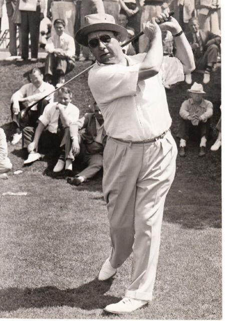 Walter Hagen Denny Shute Ralph Guldahl 1939 PGA Championship Type 1 Press  Photo