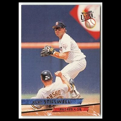 Kurt Stillwell #124 1993 Fleer Ultra San Diego Padres Baseball Card MLB NM - Image 1 of 3