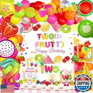 Fiesec Twotti fruchtige Geburtstagsdeko, Obstmotiv 2. Tutti Frutti Teil - Bild 1 von 5