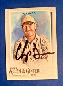 CHIP GAINES "Fixer Upper" TV Personality 2020 Topps SIGNED / AUTOGRAPH Card