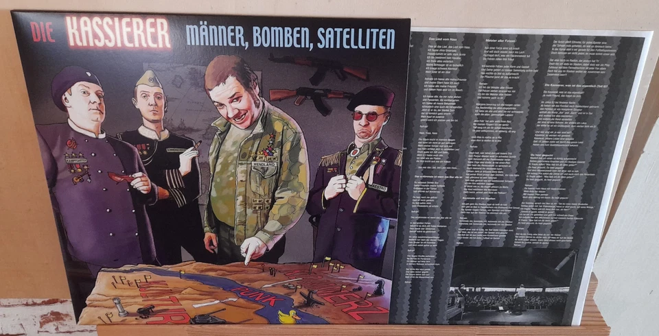 Die Kassierer - Männer, Bomben, Satelliten LP , Reissue, Last Copies - Bild 1 von 1