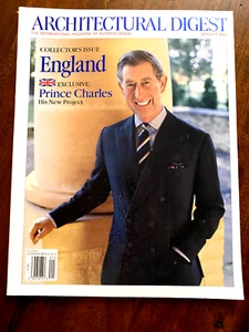 January 2003 Architectural Digest Collectors Issue England Prince Charles - Picture 1 of 8