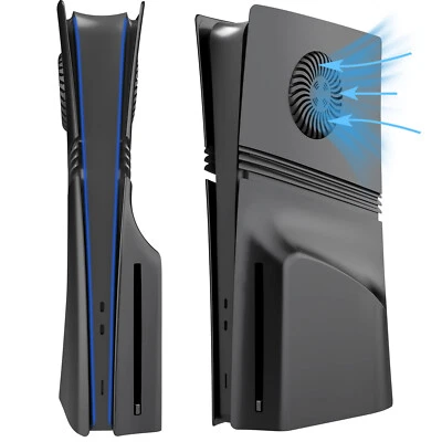 Breathable Replacement Panel for PS5 PRO Optical Drive Version Console Shell - Image 1 of 4