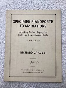 Probe Klavierprüfungen Klassen I bis V von Richard Graves