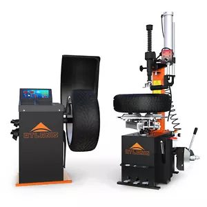 Reifen Montiermaschine mit Hilfsarm und Wuchtmaschine Auswuchtmaschine SET - Bild 1 von 4