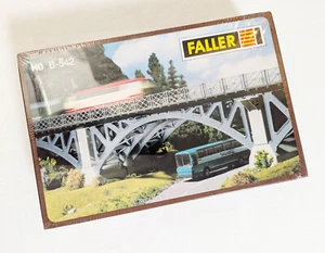 🌉 Faller B-542 – Eisenbahnbrücke 1- oder 2-spurig – Spur H0 -Bausatz (NEU, OVP) - Bild 1 von 5
