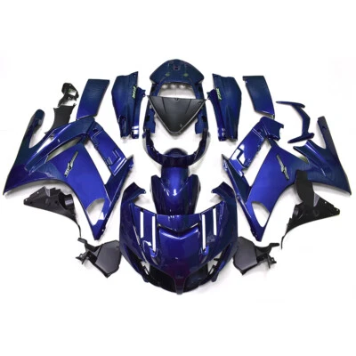 Kit de carenados para carrocería Yamaha azul brillante FJR1300 2007 2008 2009 2010 2011 Foto 1 de 4