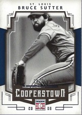 2015 Panini Cooperstown HOF Chronicles Blue #16 Bruce Sutter /25 - NM-MT