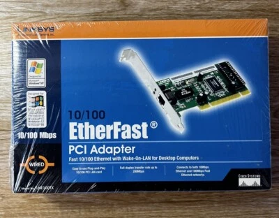 Linksys 10/100 Etherfast PCI Adapter with Wake-on-LAN for Desktop Computers - Image 1 of 4