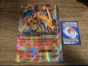 Charizard Pokemon Card VMAX V TCG CCG Holo RARE Mega Giant Card Oversized O3 - Picture 1 of 3
