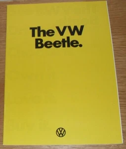 Volkswagen VW Beetle Brochure 1973-1974 - 1200 1300 1303 1303S Convertible - Picture 1 of 2