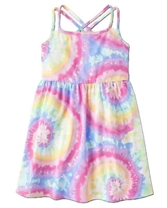 New The Children's Place TCP Tie Dye Sun Dress Size M 7-8 NWT - Picture 1 of 2