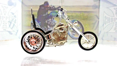 LOOSE CHROME CHOPPER CUSTOM MOTOR MAX IRON TRIKE 4U RARE - Image 1 of 4