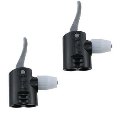 Válvula Adaptador Bomba Bicicleta Doble Cabeza Negra Meuey Lyot Ajuste Rápido Bomba Reemplazar... Foto 1 de 4