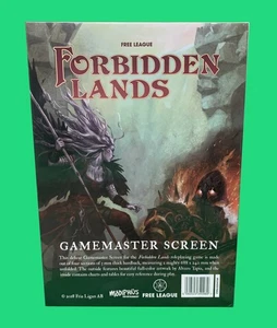 Forbidden Lands RPG Gamemaster Screen NEW - Picture 1 of 2