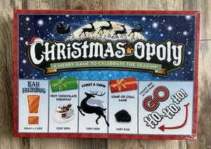 Christmas Opoly Late for the Sky Holidays Winter Reindeer Santa ๐ NEW & SEALED! - Picture 1 of 6