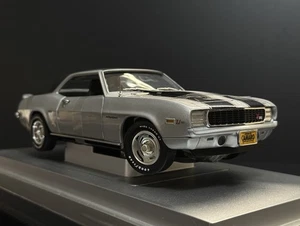 1969 Chevrolet Camaro Z/28 Silver 1:18 RC2 ERTL American Muscle Elite 33954 HTF - Picture 1 of 15